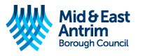 Mid and East Antrim Council website logo